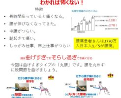 「丸腰！ 」なぜ腰痛になるのか わかれば怖くない！