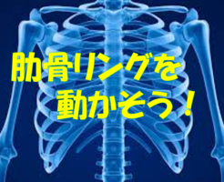 肋骨リングを動かそう！