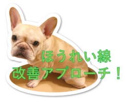 ほうれい線改善アプローチ！