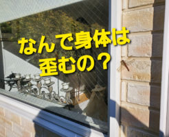 なんで身体は歪むの？